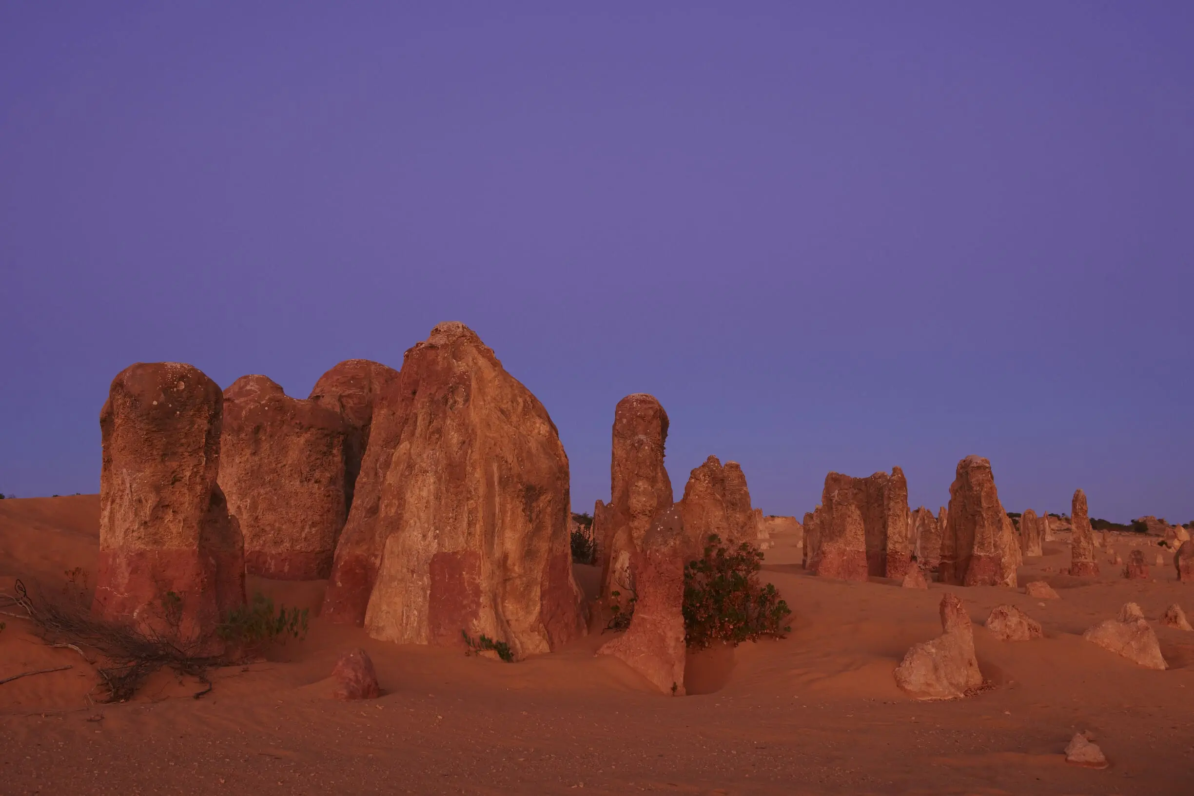 the pinnacles