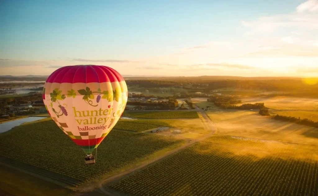 Hunter Valley hot air balloon