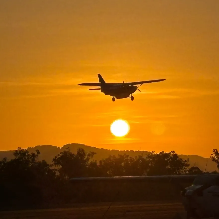 Taking a Scenic Flight Over Kakadu